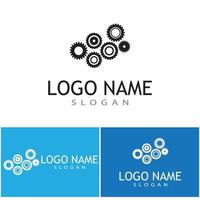 Gear Logo Template vector icon illustration design