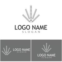 Cotton Logo Template vector symbol nature