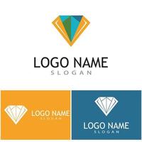 Diamond Logo Template vector icon illustration design