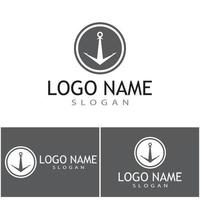 Anchor Logo Template vector symbol design