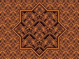 Seamless pattern with ethnic  ornamental vector