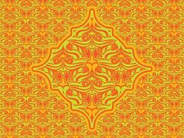 Seamless pattern with ethnic  ornamental vector