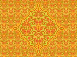 Seamless pattern with ethnic  ornamental vector