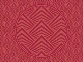Seamless pattern with ethnic  ornamental vector