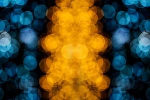 círculo bokeh, hermosos colores abstractos para el fondo navideño - imágenes foto