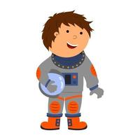 ilustración de un astronauta vector