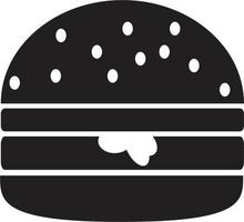 icono de hamburguesa sobre fondo blanco. estilo plano icono de hamburguesa. símbolo de hamburguesa vector