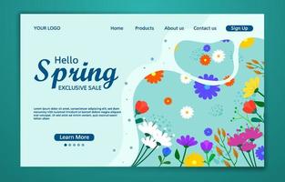 Spring Sale Landing Page