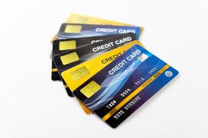 Credit card, cash card Cards for doing business online Banking and Finance photo