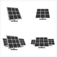 Vector illustration on the theme solar energy