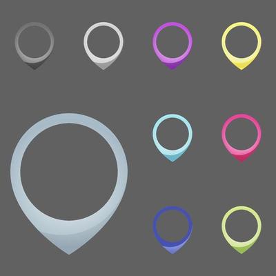 Map Icons and Location Icons
