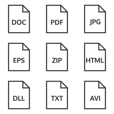 Vector illustration on the theme file