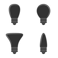 Light Bulb icon vector