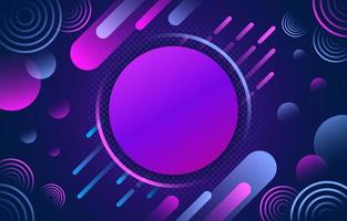 Abstract Modern Circle Background vector