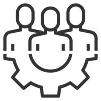45.Business Solution Management vector