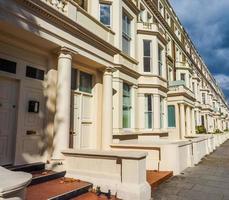 HDR Terraced Houses in London photo