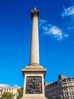 HDR Nelson Column in London photo