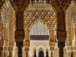 GRANADA, SPAIN, 2014. Part of the Alhambra  Palace in Granada photo