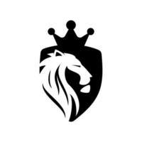 Lion king icon design vector