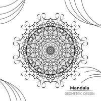 asombrosos elementos decorativos vintage de mandala. patrón oriental, ilustración vectorial vector