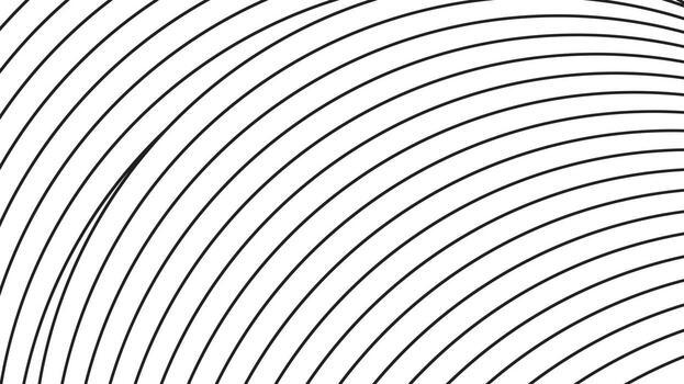 línea líneas redondas abstractas. patrón de líneas grises vector