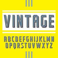 tipografía de etiqueta vintage fuente artesanal para cualquier diseño de etiqueta.