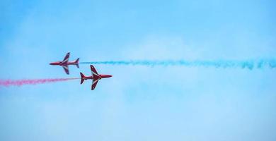 exhibición aérea de airbourne en eastbourne 2014 foto