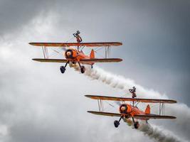 BIGGIN HILL, KENT,UK, 2012,. Breitling Wingwalkers photo