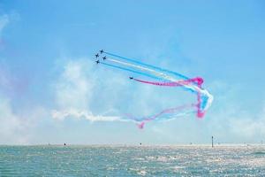 exhibición aérea de airbourne en eastbourne 2014 foto