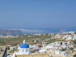 Santorini in Greece photo