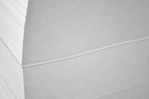 Blank paper sheet useful as a background photo