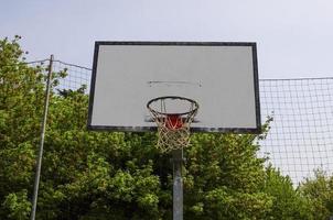 basketball basket detail photo