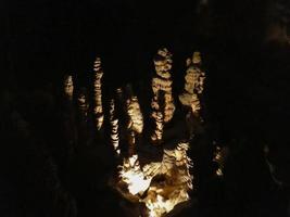 Karst cave in Postojna photo