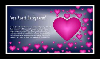 Wedding and love background vector