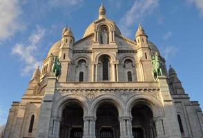 Sacre Coeur Basilica in Paris photo