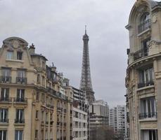 tour eiffel en paris foto