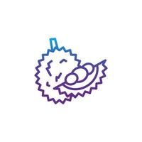 Durian premium sign symbol vector concept icon