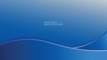 Blue wave template with lines decoration. abstract background. space for text. illustration vector 10 eps