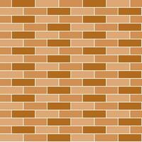 seamless background brown brick wall Suitable for attaching wallpaper, case, room wall, fabric pattern, glass pattern vector