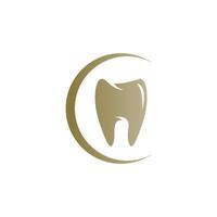 Dental logo icon template vector illustration design