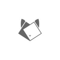 Cat  icon logo design illustration vector