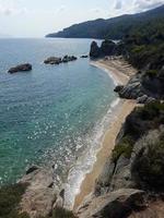 Fava beach in Chalkidiki photo