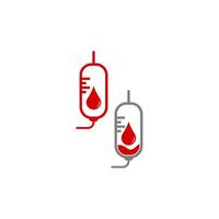 Blood logo icon design vector illustration