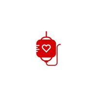 Blood logo icon design vector illustration