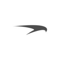Falcon, Eagle Bird Logo Icon Design Vector Template
