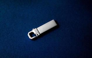 Metalic Usb flash disk mockup photo