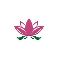 Beauty Lotus flowers logo icon design template vector