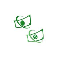 Cash logo icon design vector illustration