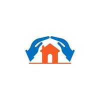 House icon logo simple design template vector