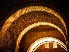 GRANADA, ANDALUCIA, SPAIN, 2014. Part of the Alhambra  Palace in Granada photo